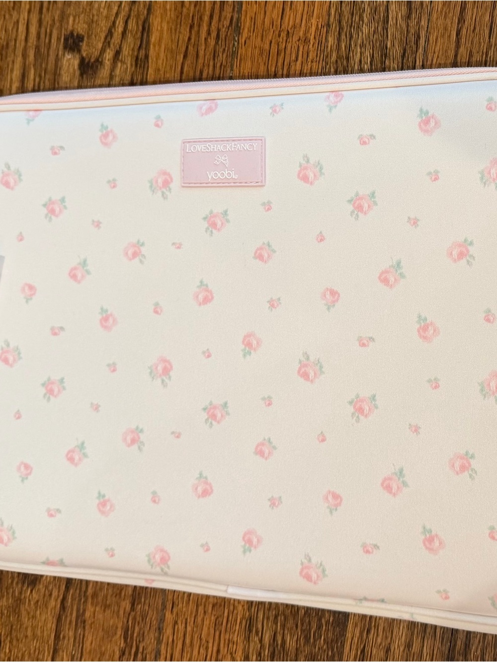 LoveShackFancy Pink Floral Tablet Sleeve